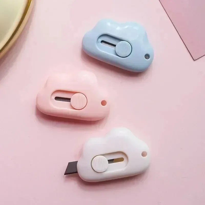 Mini Pastel Cloud Box Cutters (3 Color Options)