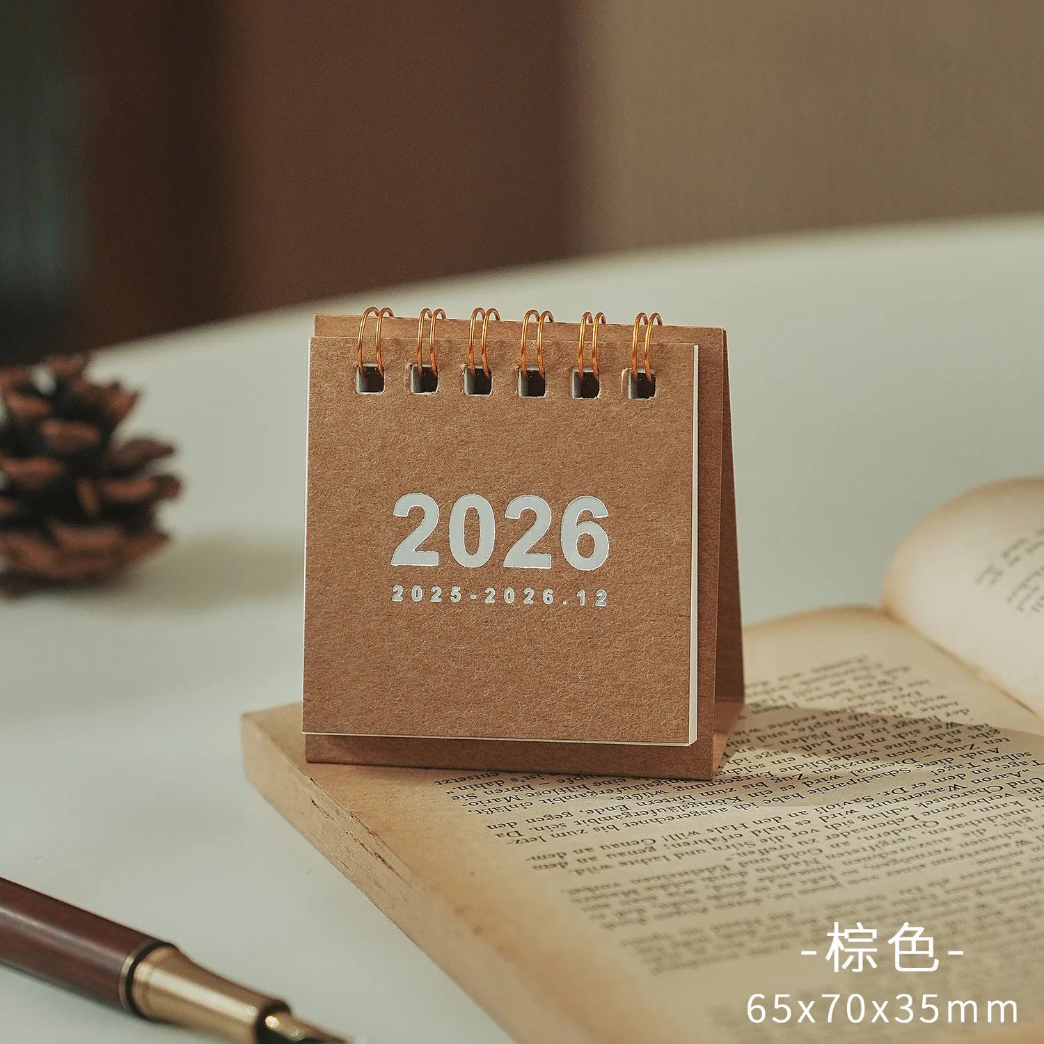 2026 Mini Desktop Calendars (14 Design Options)