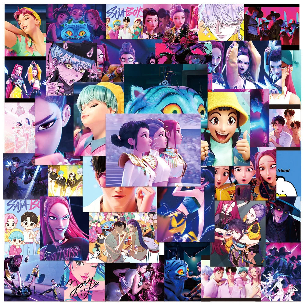 K-Pop Demon Hunters Sticker Pack (Various Packs)