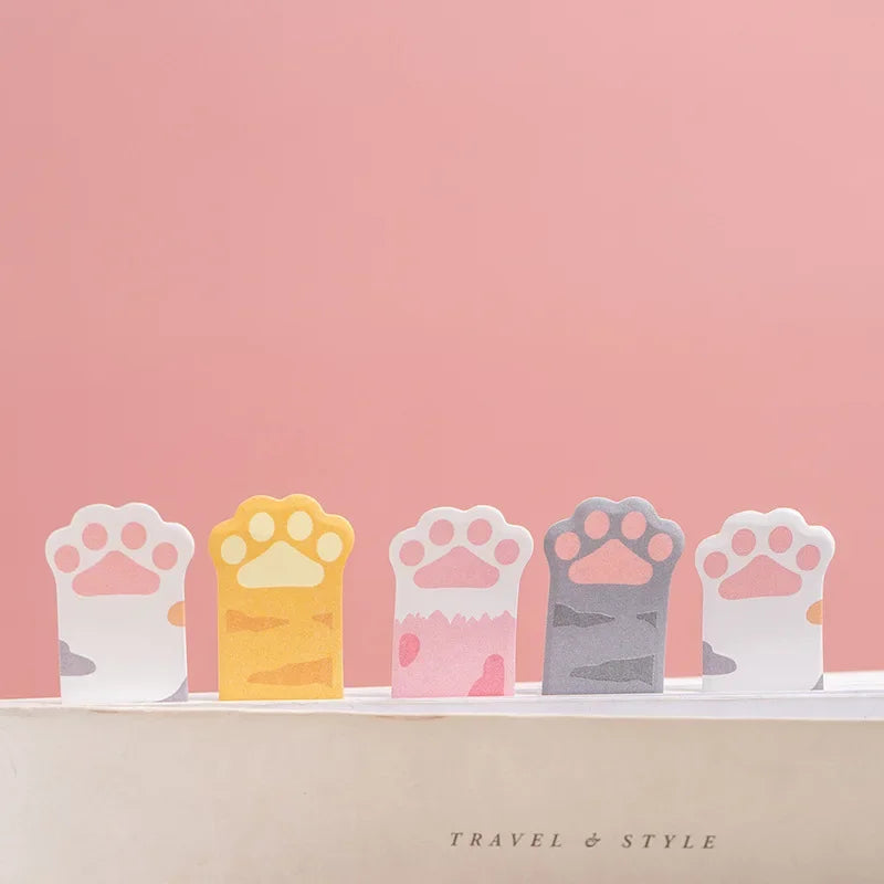 Kawaii Cat Paw Sticky Tabs