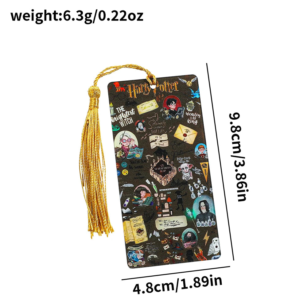 Harry Potter Acrylic Bookmarks (6 designs)