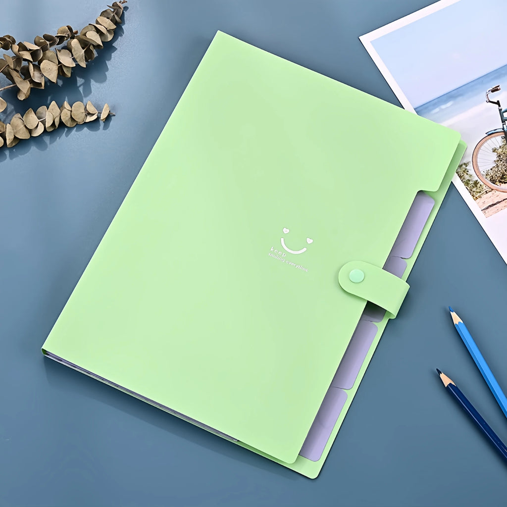 A4 Candy Colored File Folder (9 Color Options)