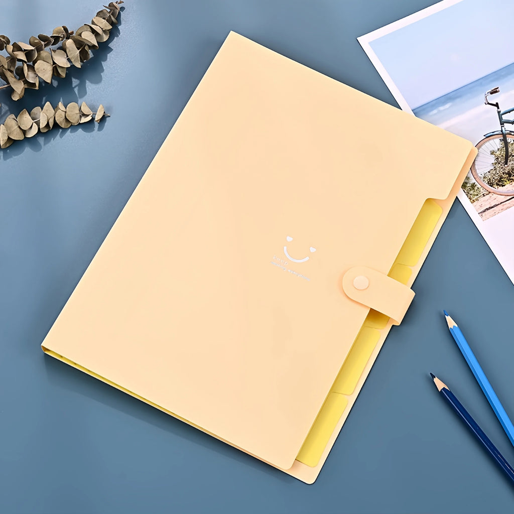 A4 Candy Colored File Folder (9 Color Options)