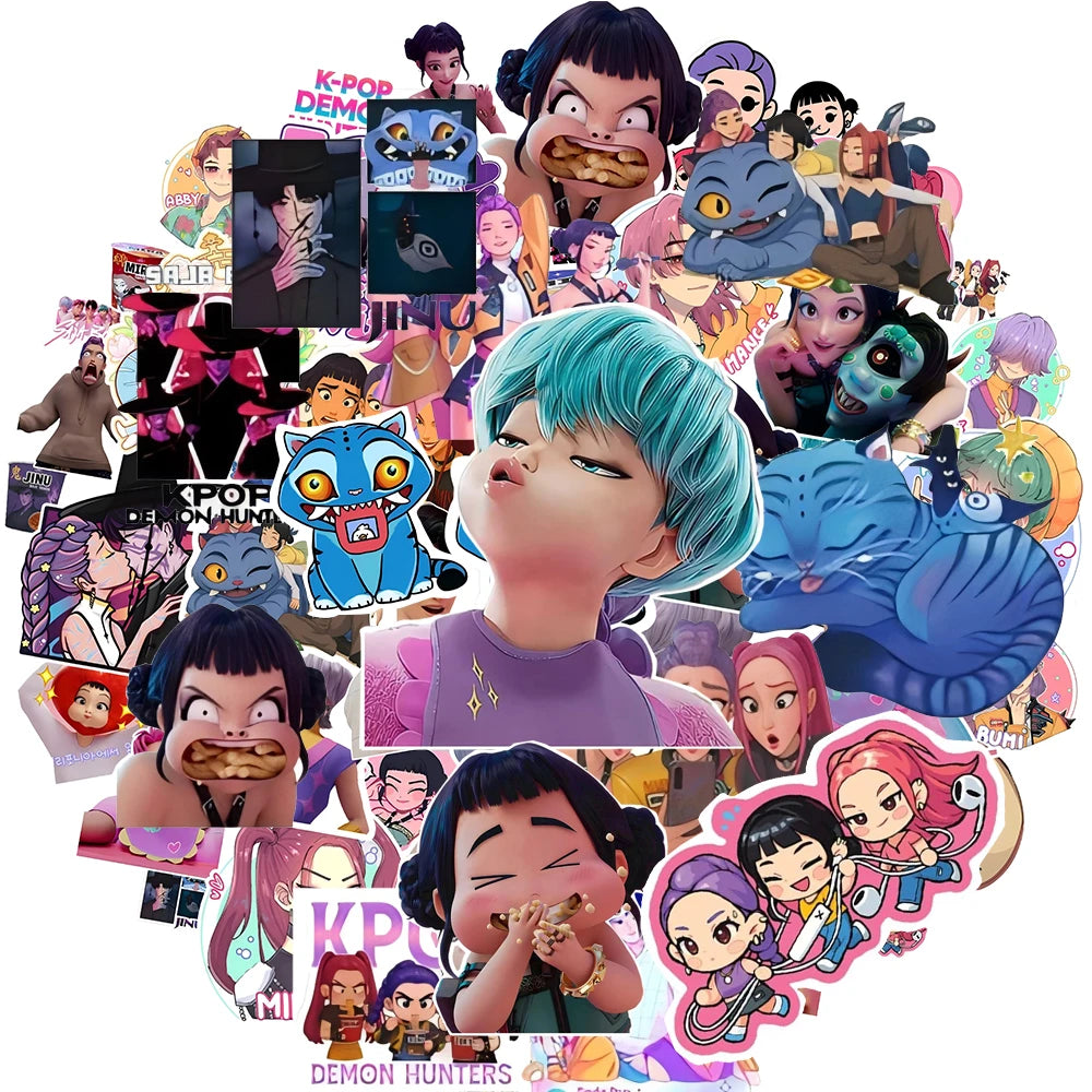 K-Pop Demon Hunters Sticker Pack (Various Packs)
