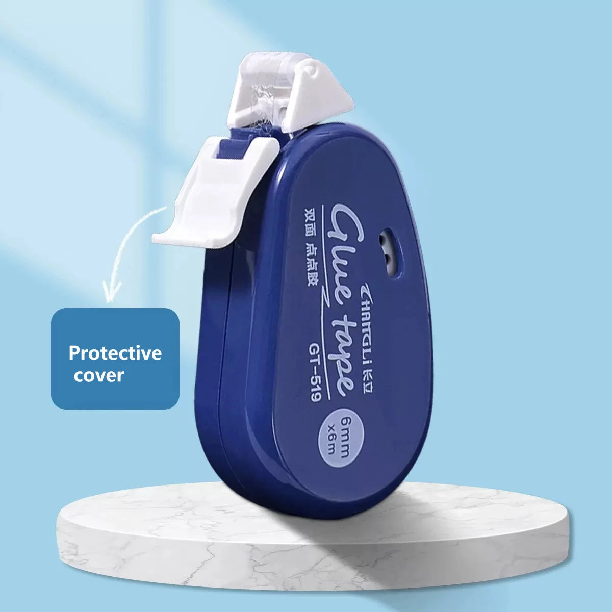 6mm Mini Glue Tape (4 Color Options)