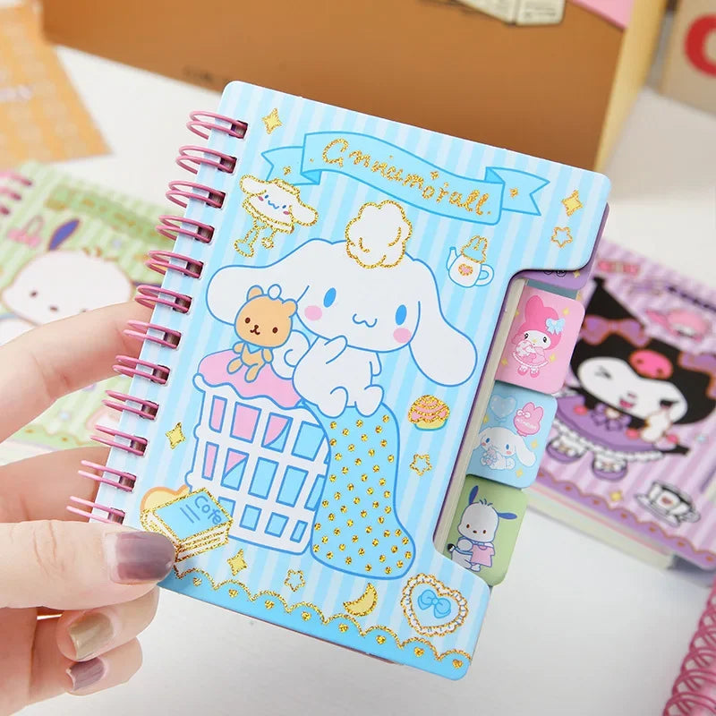 A7 Sanrio Mini Tabbed Notebooks