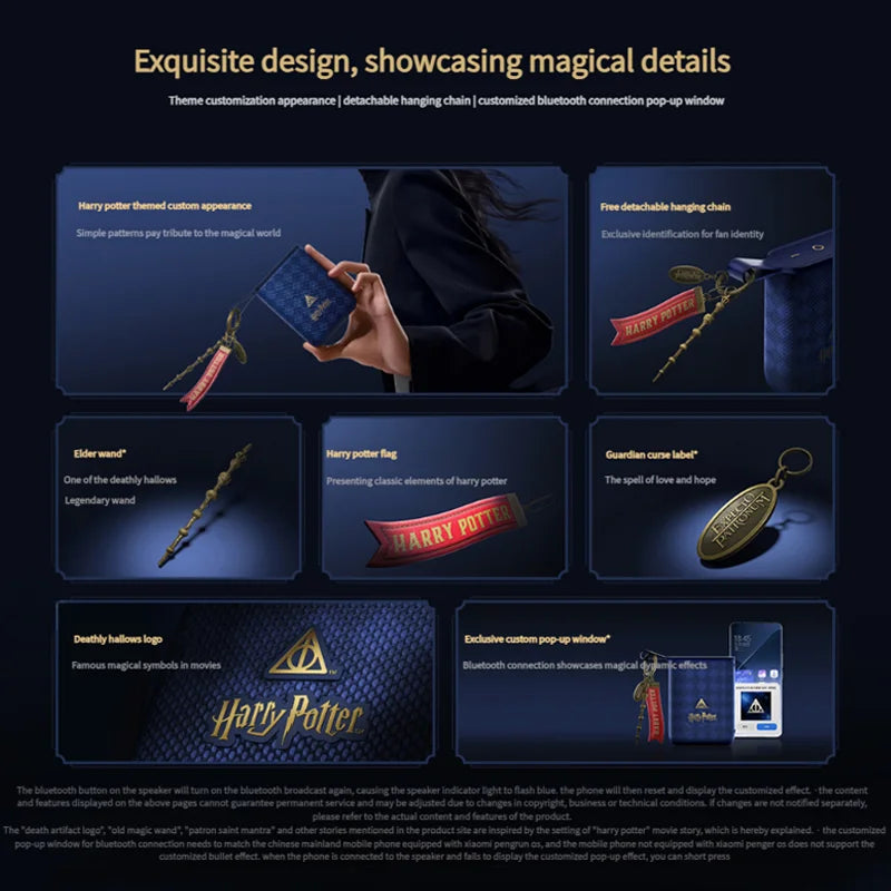 Xiaomi Redmi Harry Potter Portable Bluetooth Speaker (Blue)