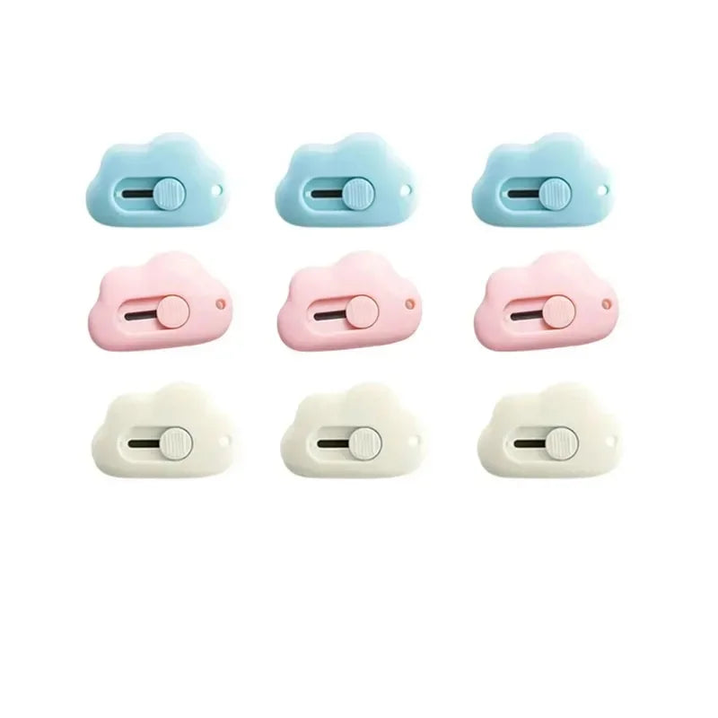 Mini Pastel Cloud Box Cutters (3 Color Options)