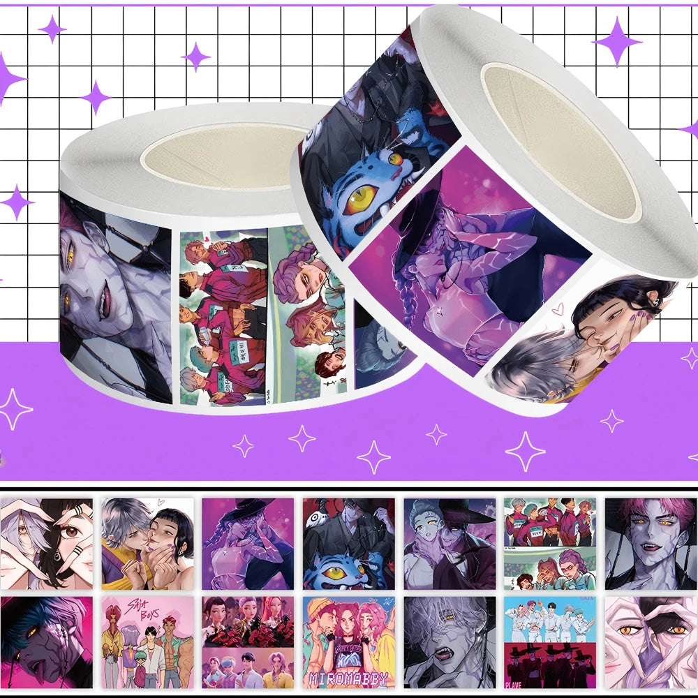 K-Pop Demon Hunters Sticker Pack (Various Packs)
