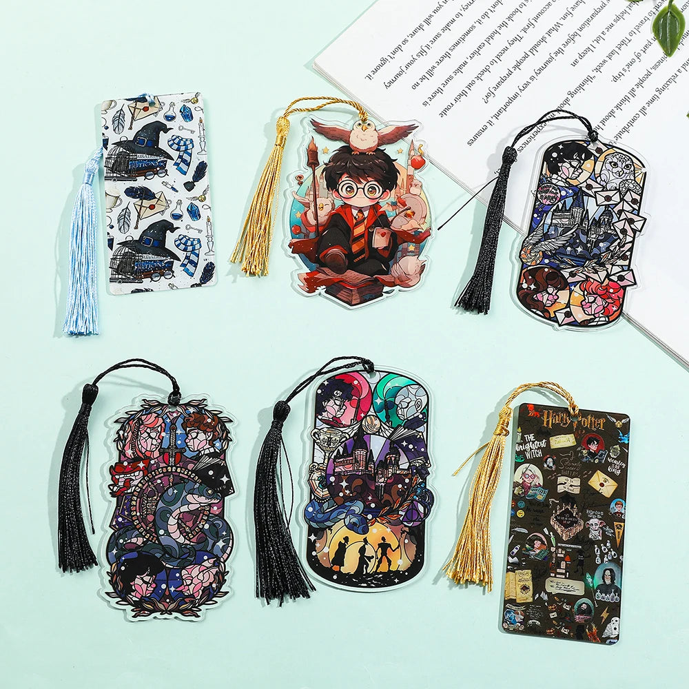Harry Potter Acrylic Bookmarks (6 designs)