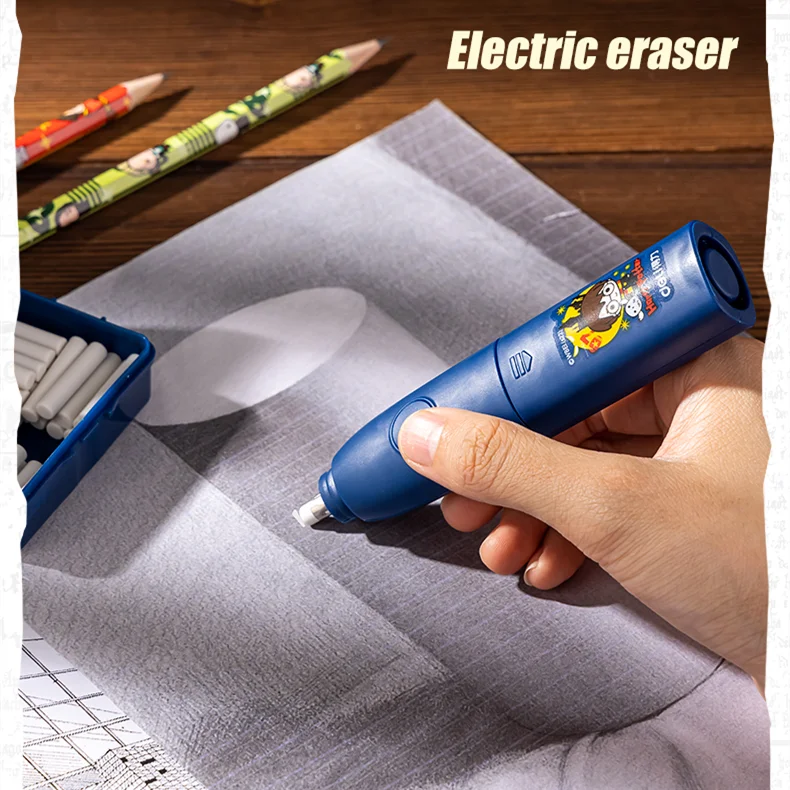 Deli Electric Stationery Set – Model 68918 (Blue)