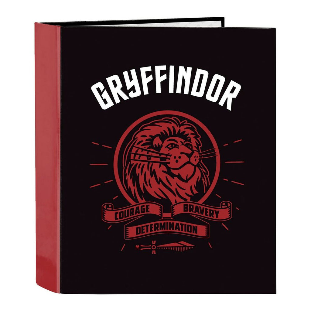 Harry Potter A4 Black & Maroon Ring Binder