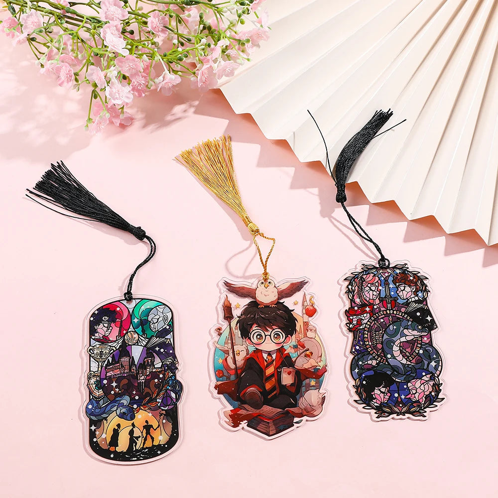 Harry Potter Acrylic Bookmarks (6 designs)