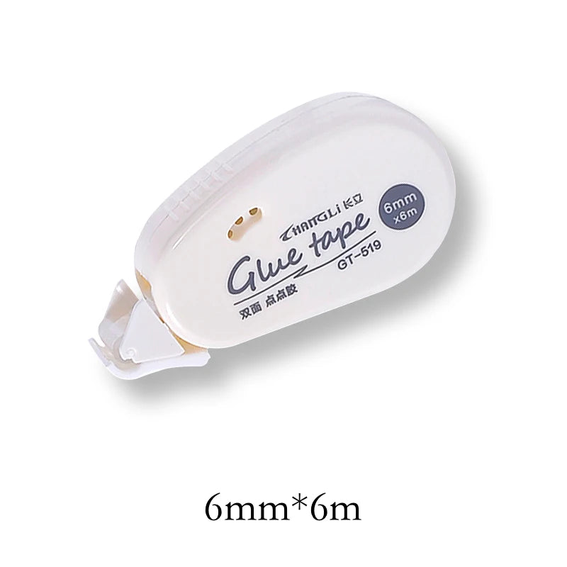 6mm Mini Glue Tape (4 Color Options)