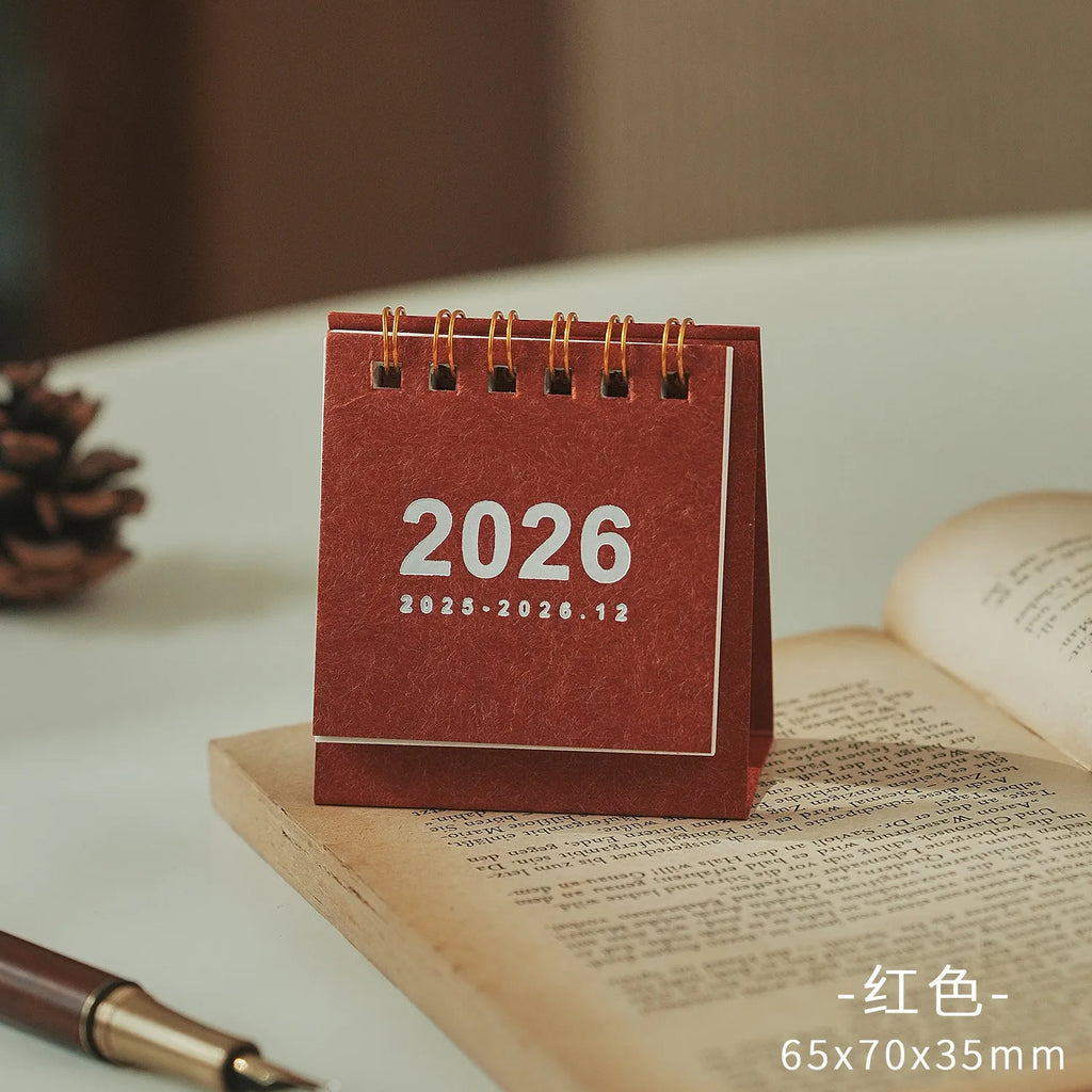 2026 Mini Desktop Calendars (14 Design Options)