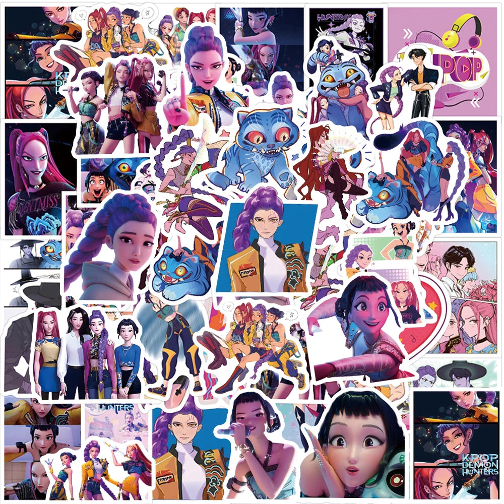 K-Pop Demon Hunters Sticker Pack (Various Packs)