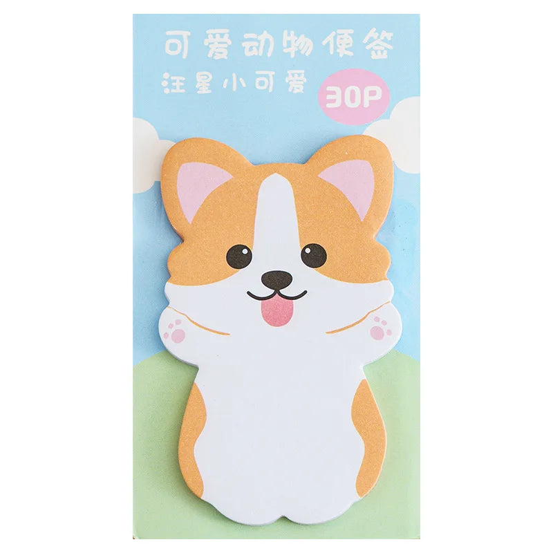 1pc Kawaii Animal Sticky Notes