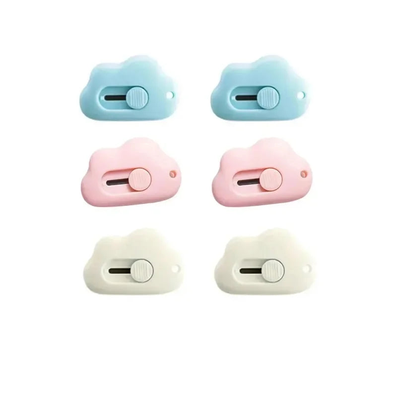 Mini Pastel Cloud Box Cutters (3 Color Options)