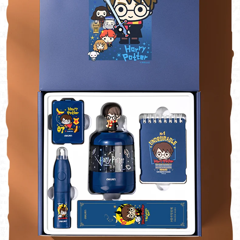 Deli Electric Stationery Set – Model 68918 (Blue)