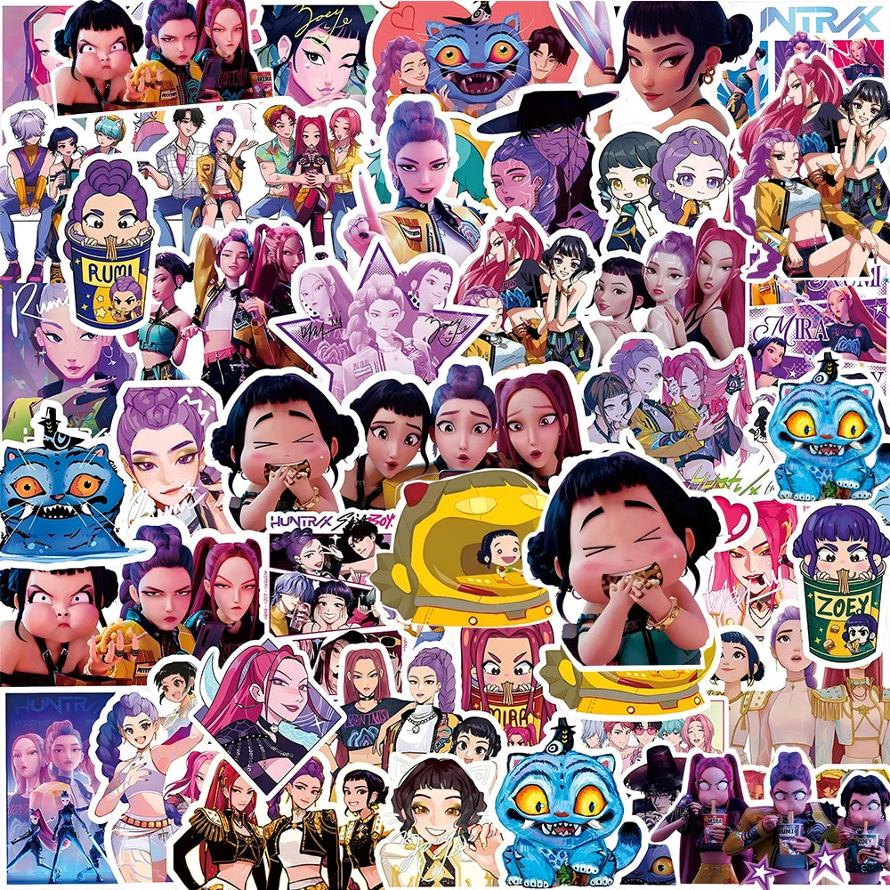 K-Pop Demon Hunters Sticker Pack (Various Packs)
