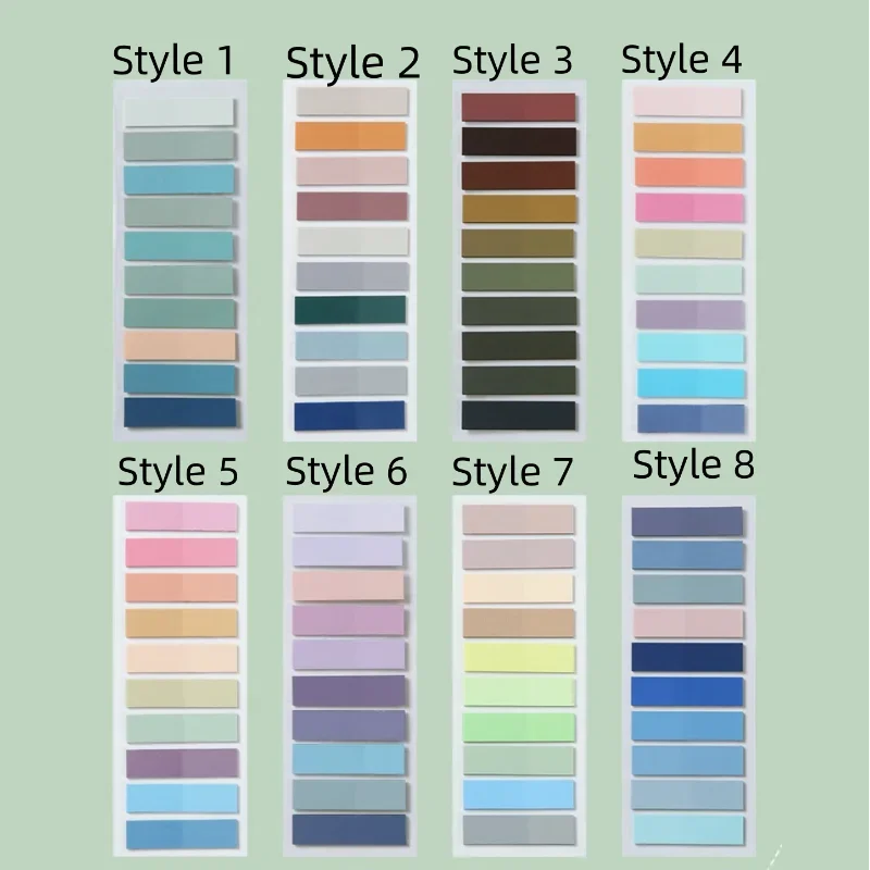 200pc Colorful Index Stickers