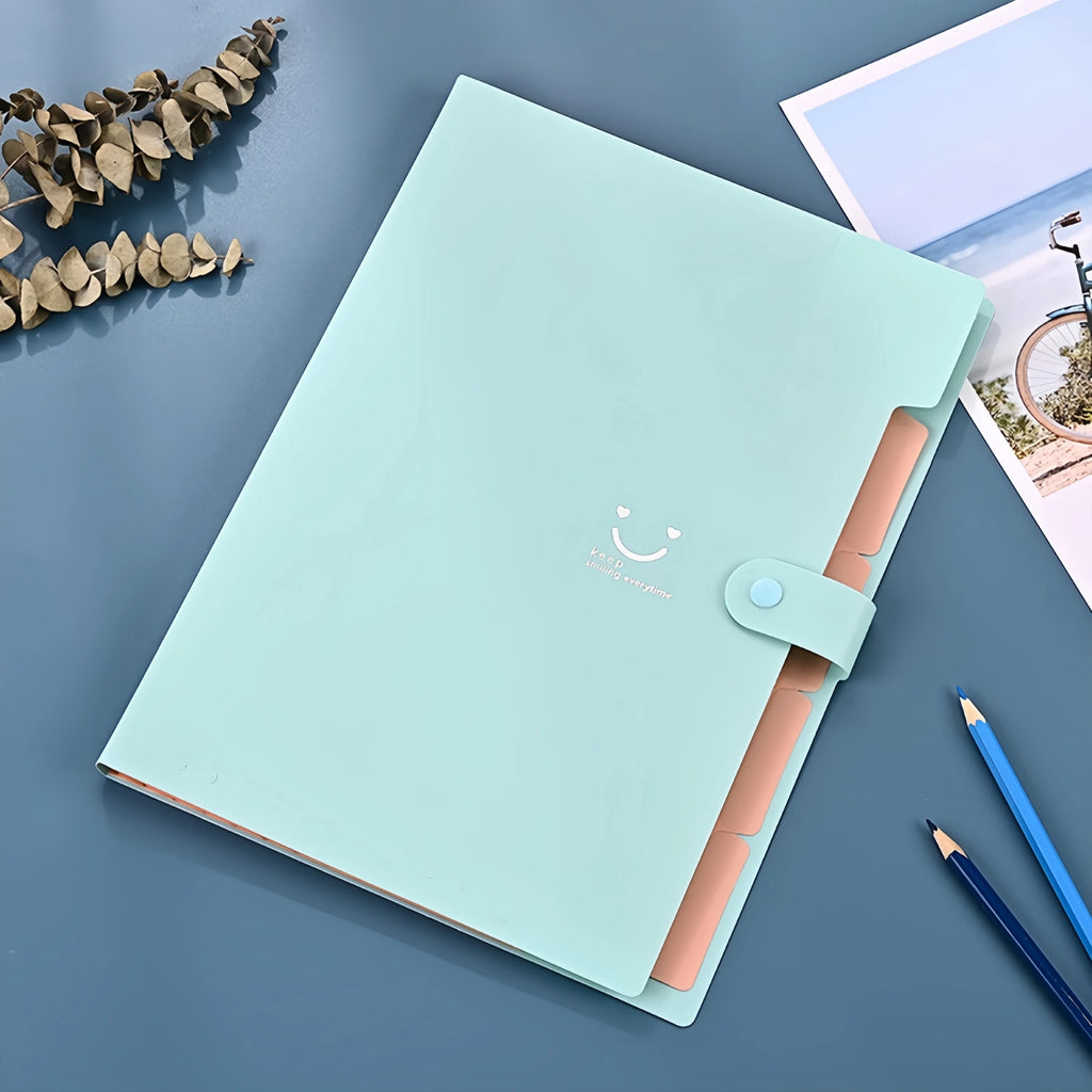 A4 Candy Colored File Folder (9 Color Options)
