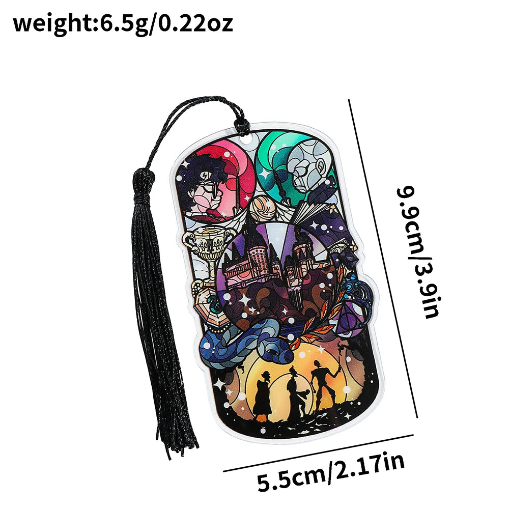 Harry Potter Acrylic Bookmarks (6 designs)