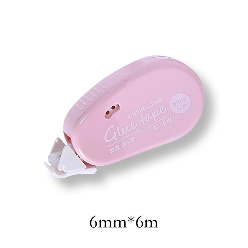 6mm Mini Glue Tape (4 Color Options)