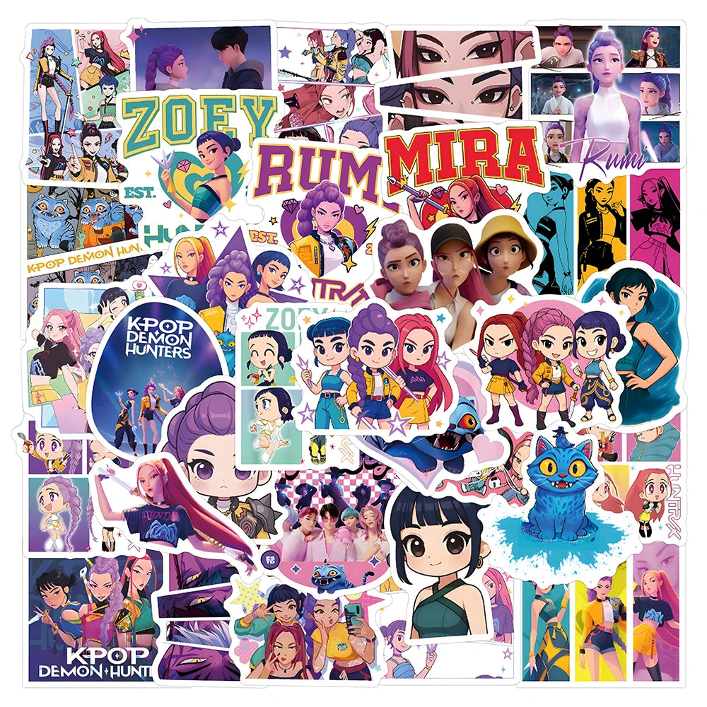 K-Pop Demon Hunters Sticker Pack (Various Packs)