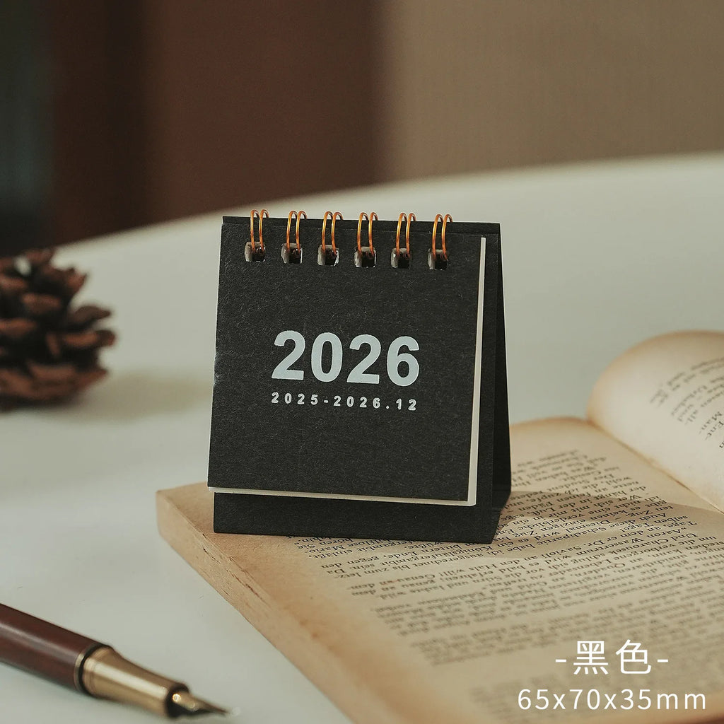 2026 Mini Desktop Calendars (14 Design Options)