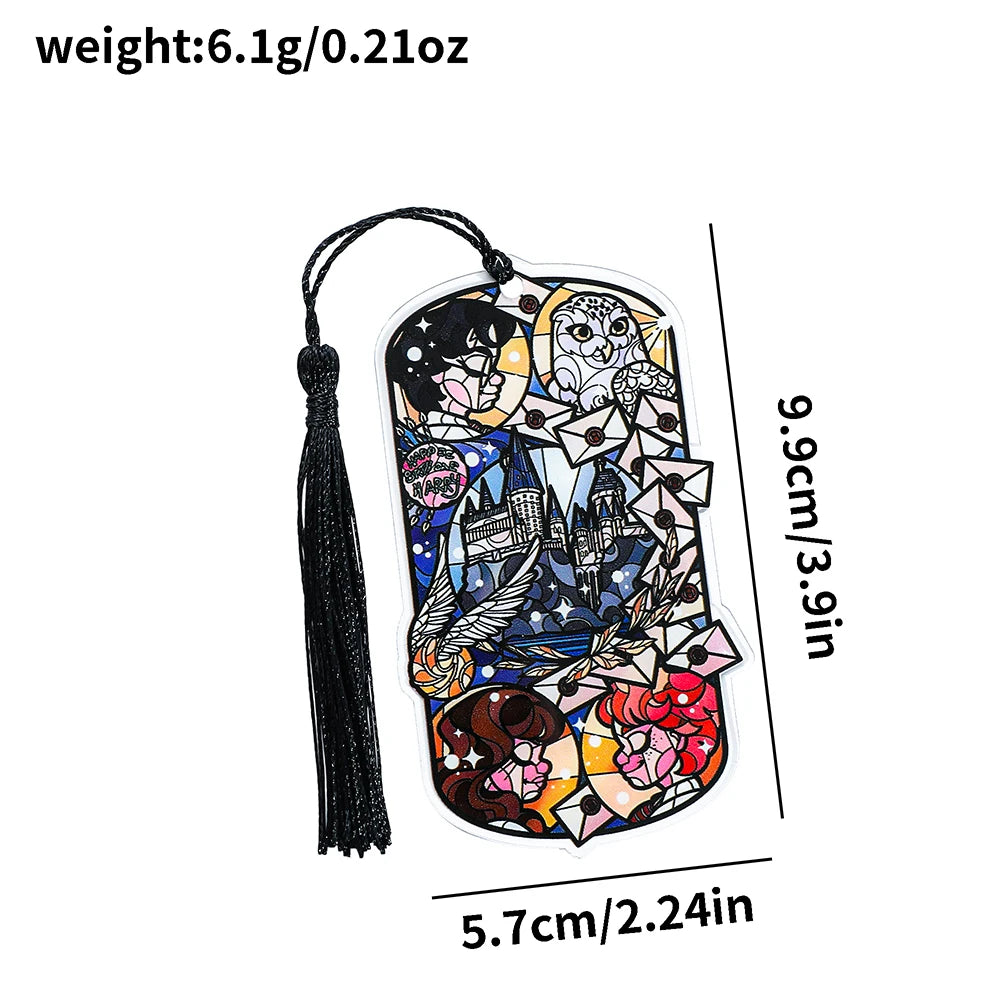 Harry Potter Acrylic Bookmarks (6 designs)