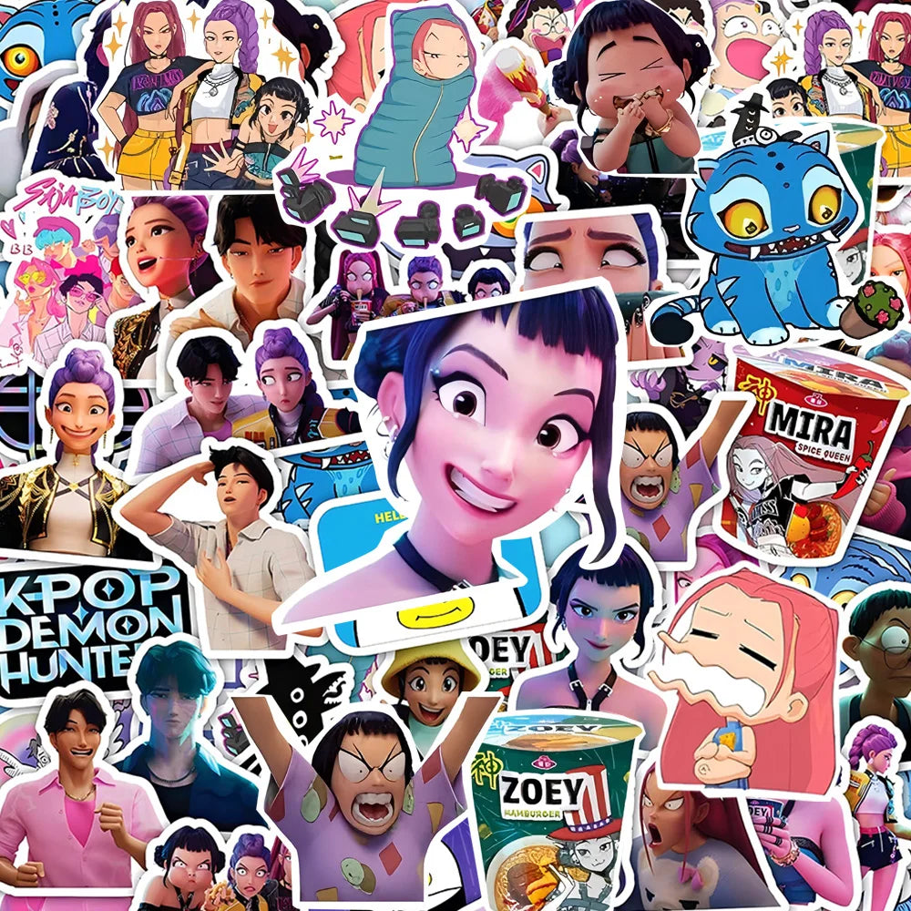 K-Pop Demon Hunters Sticker Pack (Various Packs)
