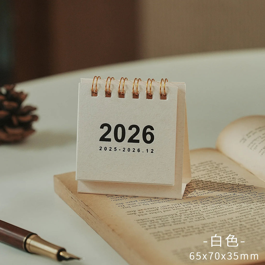 2026 Mini Desktop Calendars (14 Design Options)