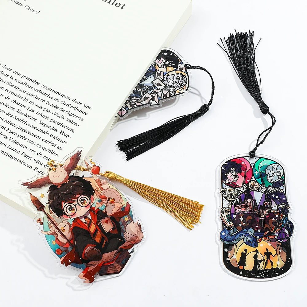 Harry Potter Acrylic Bookmarks (6 designs)
