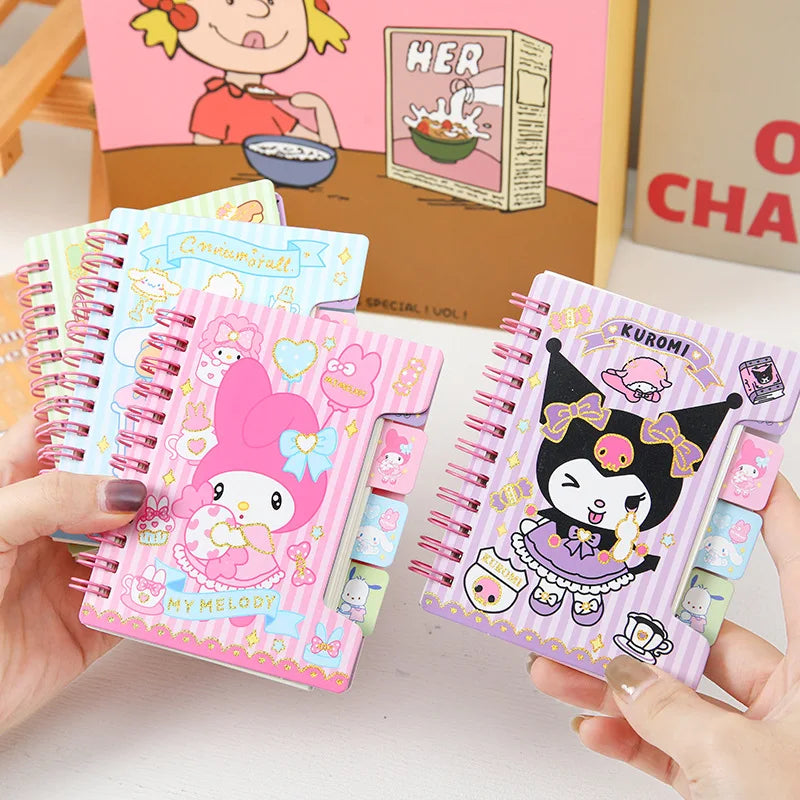 A7 Sanrio Mini Tabbed Notebooks