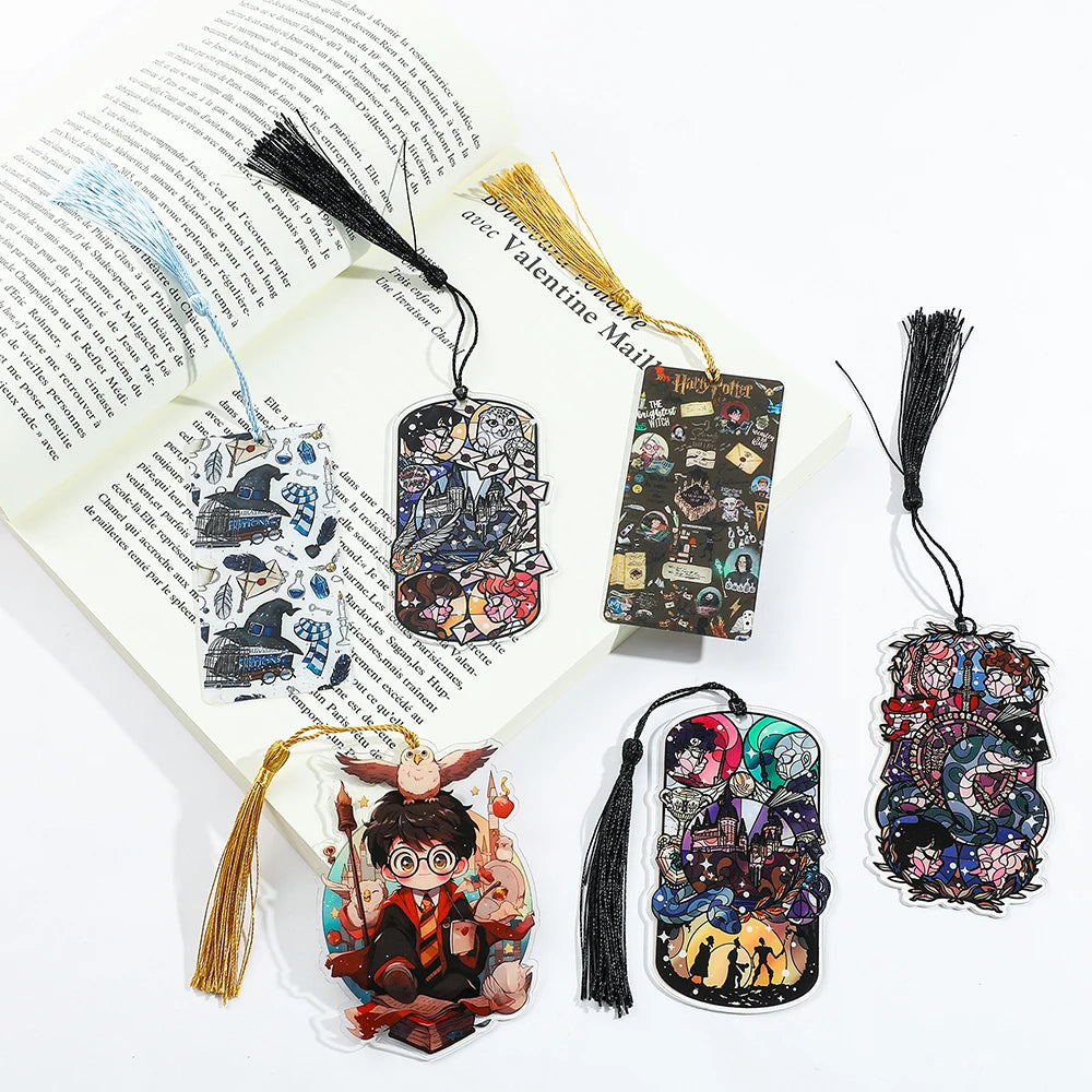 Harry Potter Acrylic Bookmarks (6 designs)