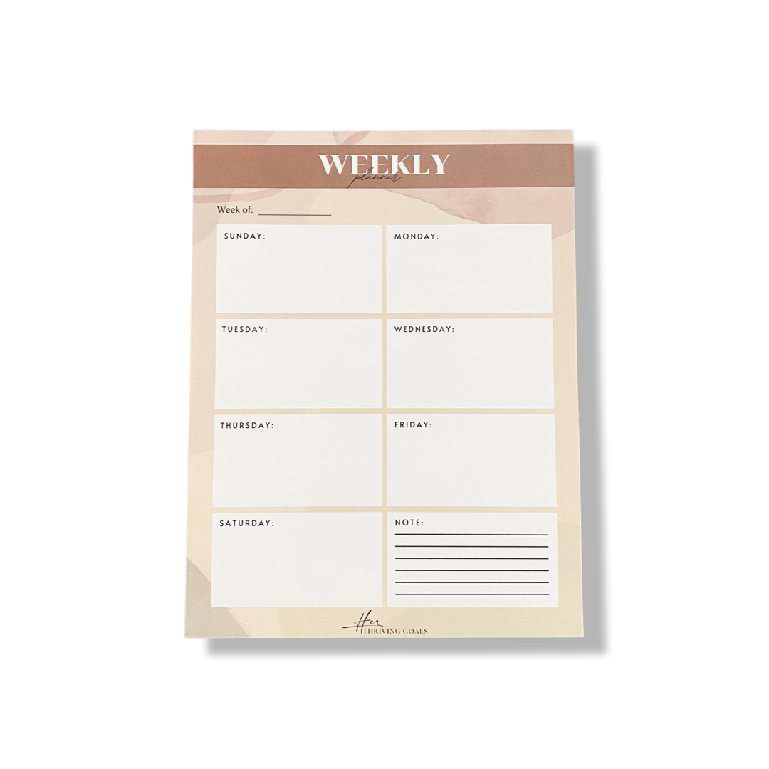Weekly Desktop Planner